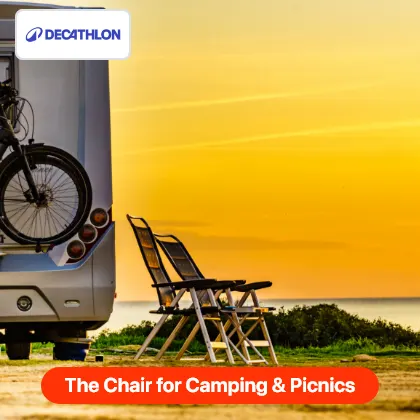 The Chair for Camping and Picnics