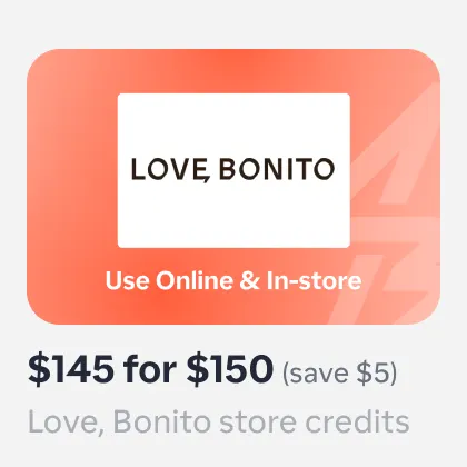 Love, Bonito BOTW - $145 for $150