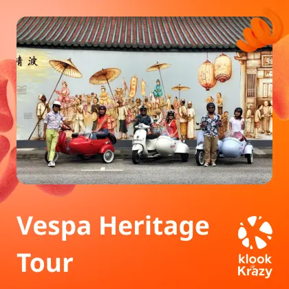 Vespa heritage tour