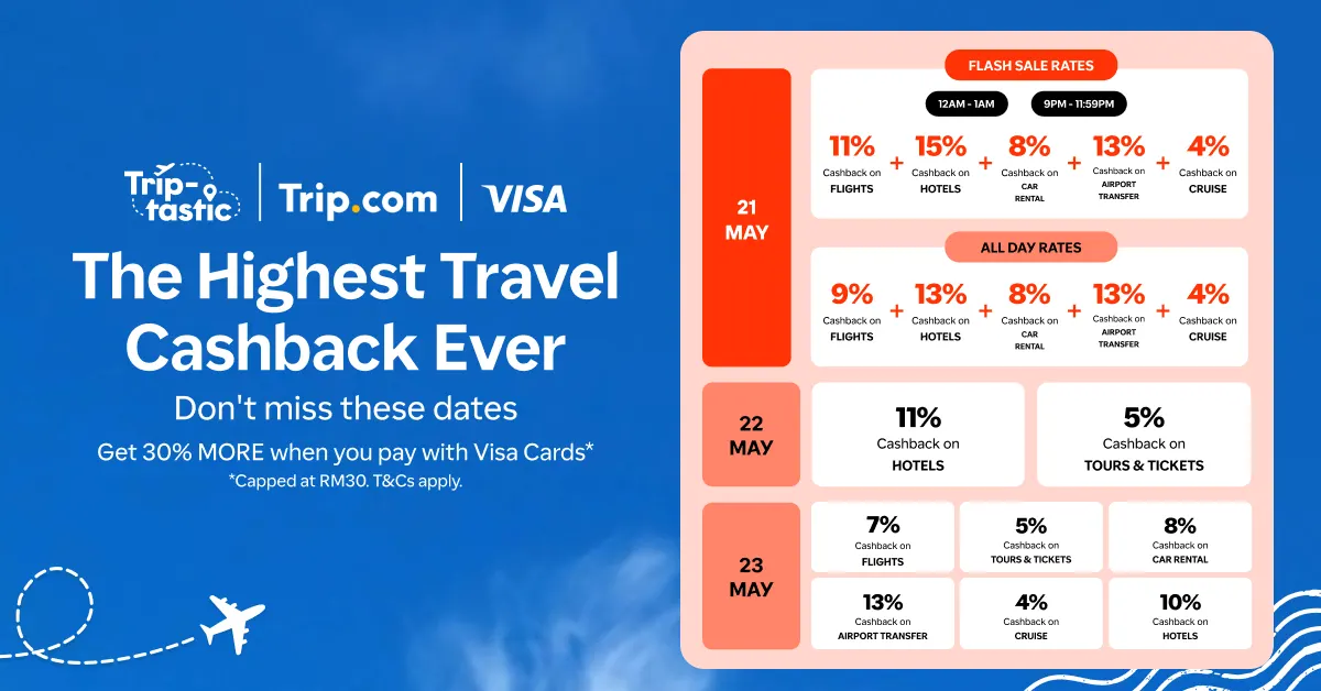 Trip-tastic May Cheatsheet (21- 23 May)