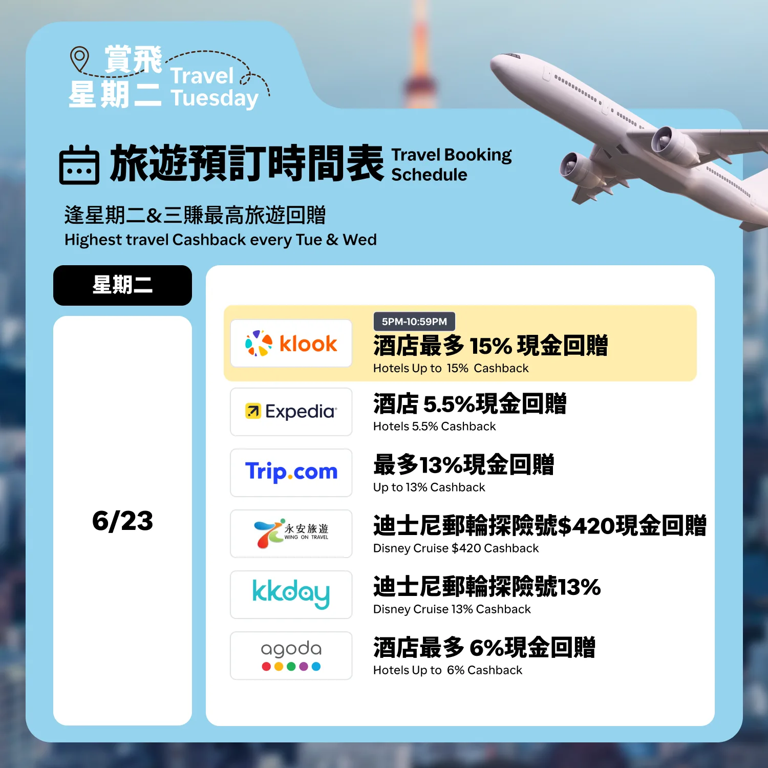 Travel Tuesday&Wed_202606_Tue_week 4