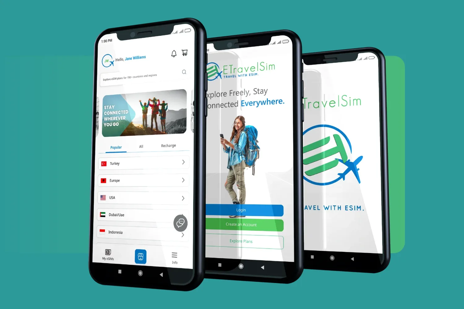 ETravelSim hero banner