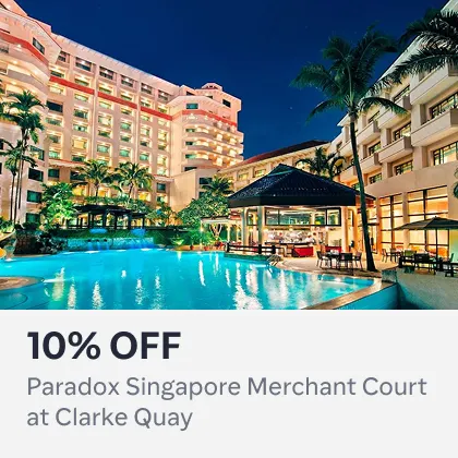 Paradox Singapore Merchant Court at Clarke Quay: 10% off