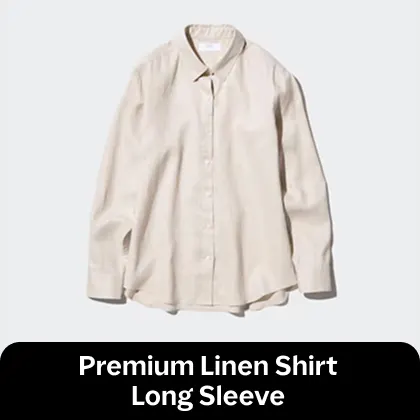 Premium Linen Shirt Long Sleeve