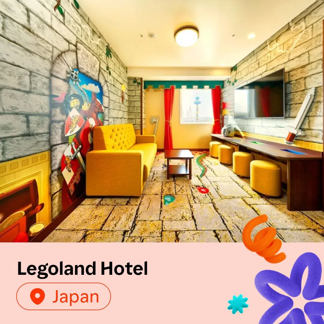 Klook Top Hotel SKUs: Legoland hotel Japan