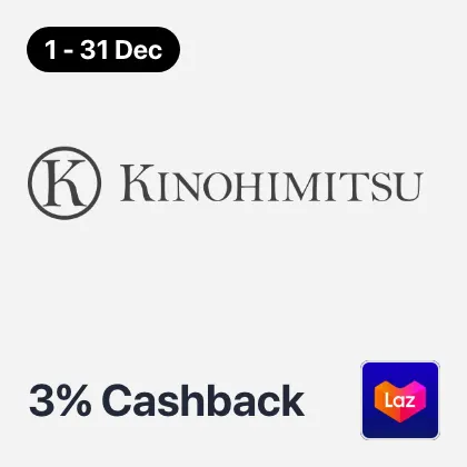 1 Dec - 31 Dec Kinohimitsu 3%