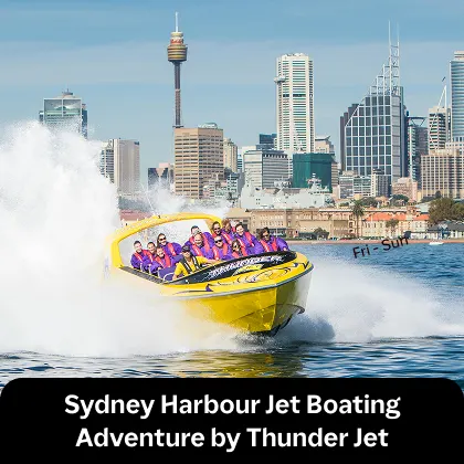 Sydney Harbour Jet Boating Adventure by Thunder Jet in Sydney