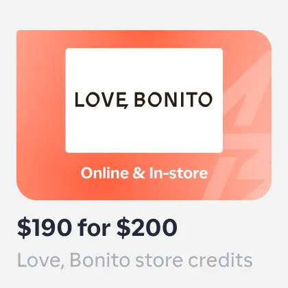 Love, Bonito BOTW - $190 for $200