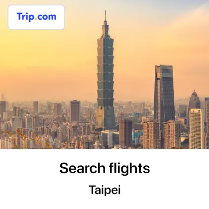 Book flight tickets to Taipei - Evergreen (12 Jul - 20 Aug)