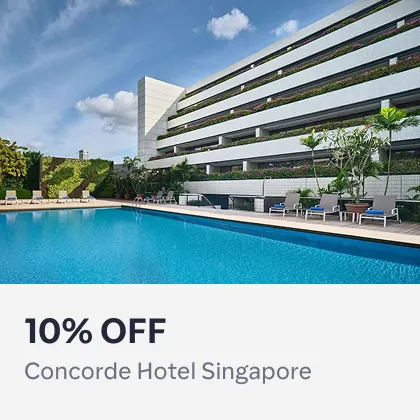 Concorde Hotel Singapore: 10% off