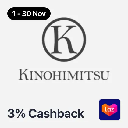 1 Nov - 30 Nov Kinohimitsu 3%