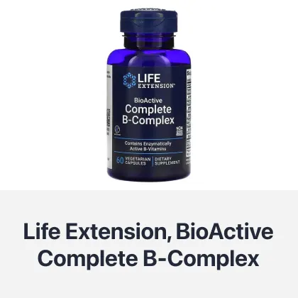 Life Extension, BioActive Complete B-Complex