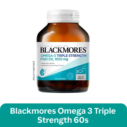 Blackmores Omega 3 Triple Strength 60s