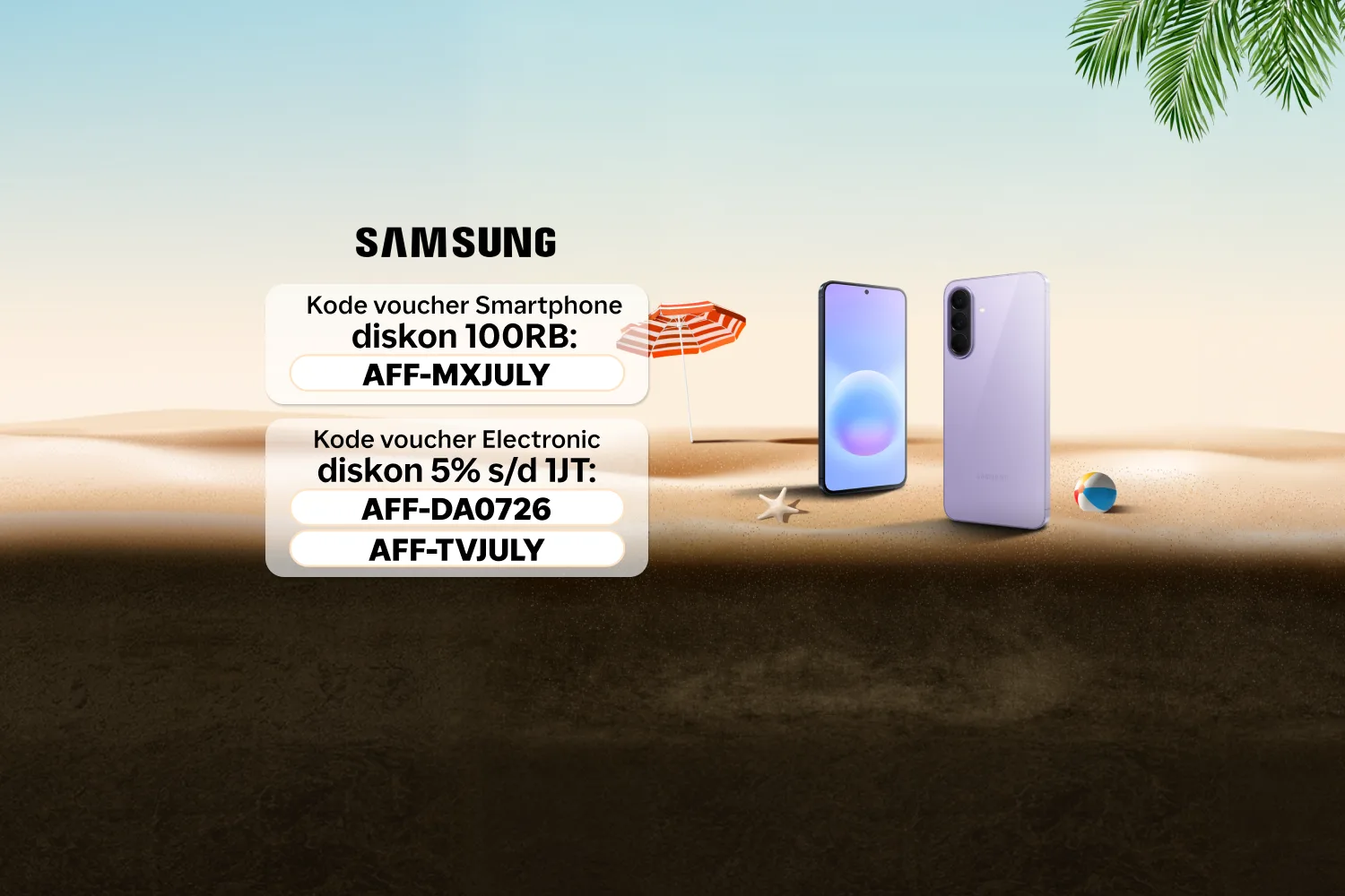 Samsung hero banner