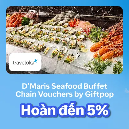 d'maris seafood buffet chain voucher by gifpop
