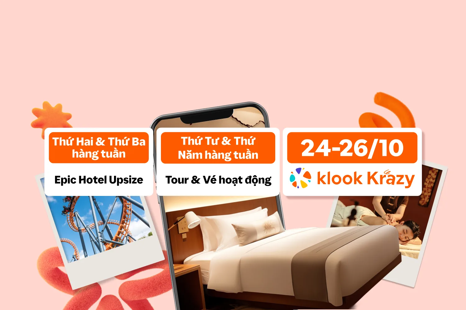 Klook Travel hero banner