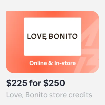 Love, Bonito MYS - $225 for $250