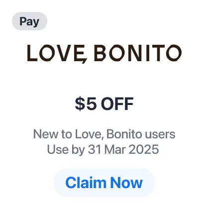 Love, Bonito Pay $5 off - EC