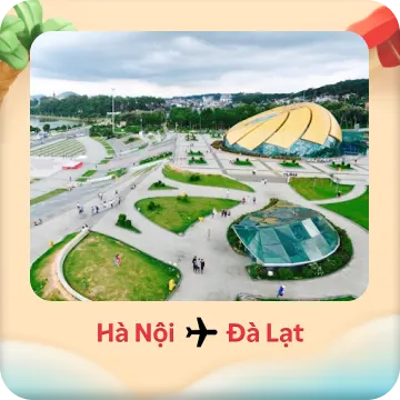 Bay thẳng Hà Nội - Đà Lạt giá từ 1.173.082đ
