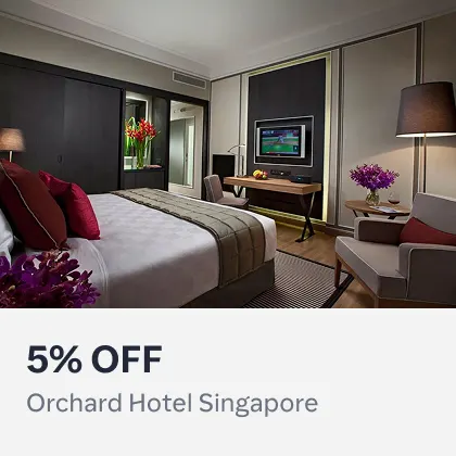 Orchard Hotel Singapore: 5% off