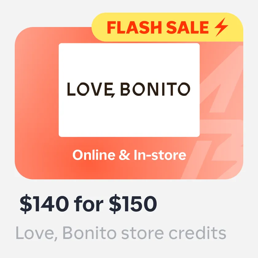 Love, Bonito MYS - $140 for $150 (flash deal)