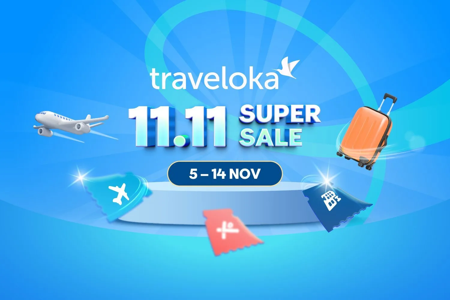 Traveloka hero banner