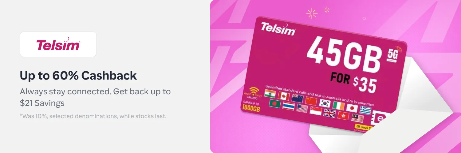 Telsim eSIM 60% 21 Savings