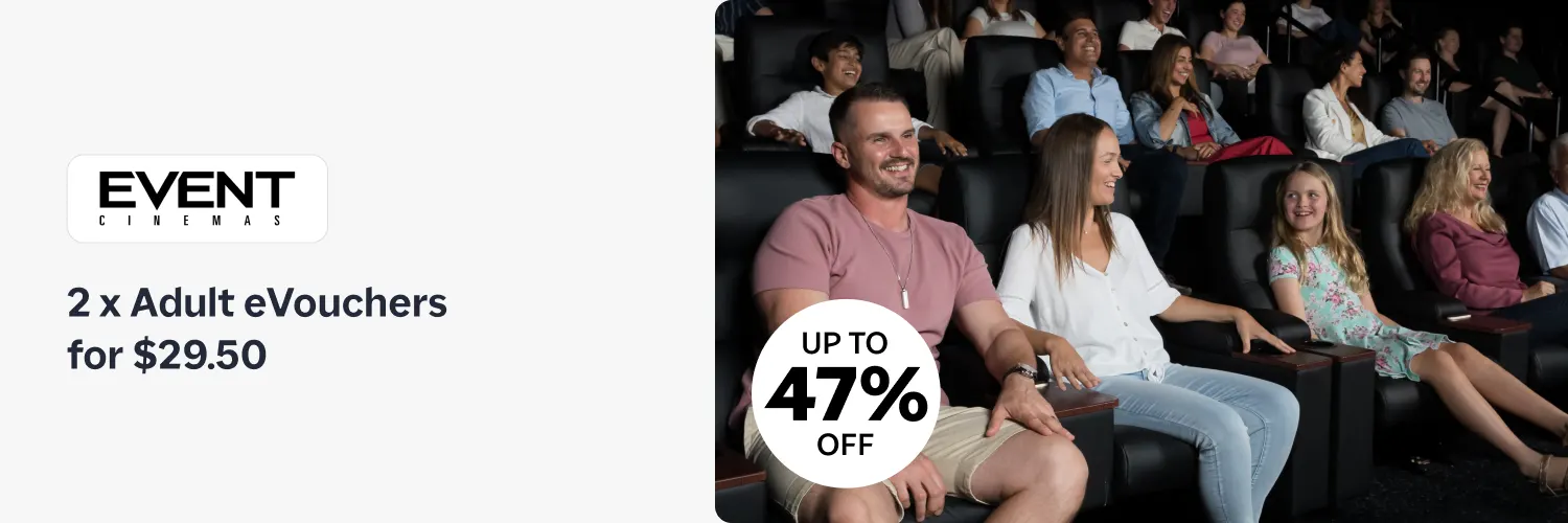 Event Cinemas 47% off