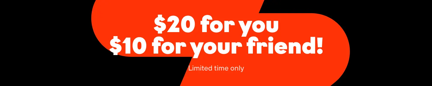 Get $20 Give $10