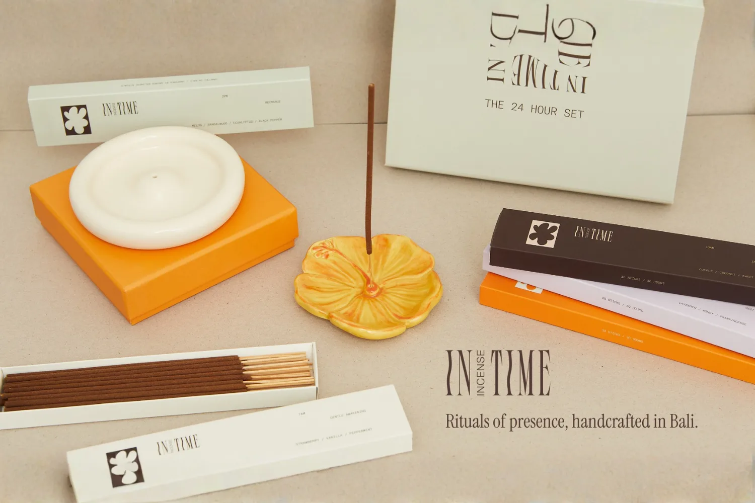 In Time Incense hero banner