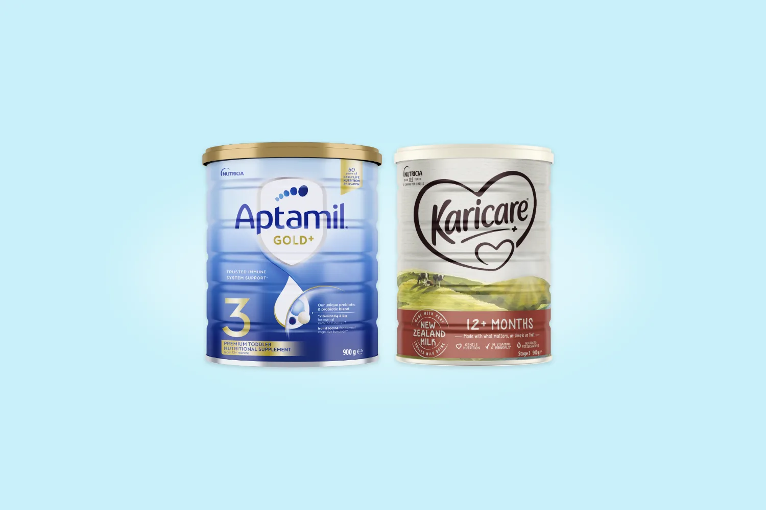 Aptamil and Karicare Toddler Milks