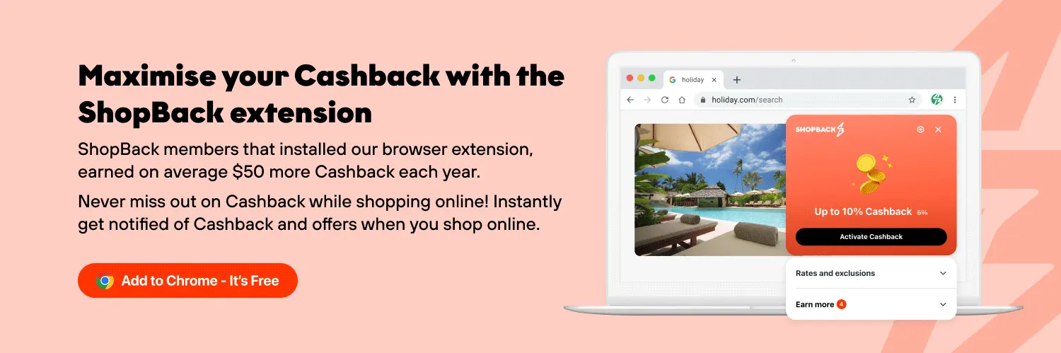 ShopBack Browser Extension - HIW - 1