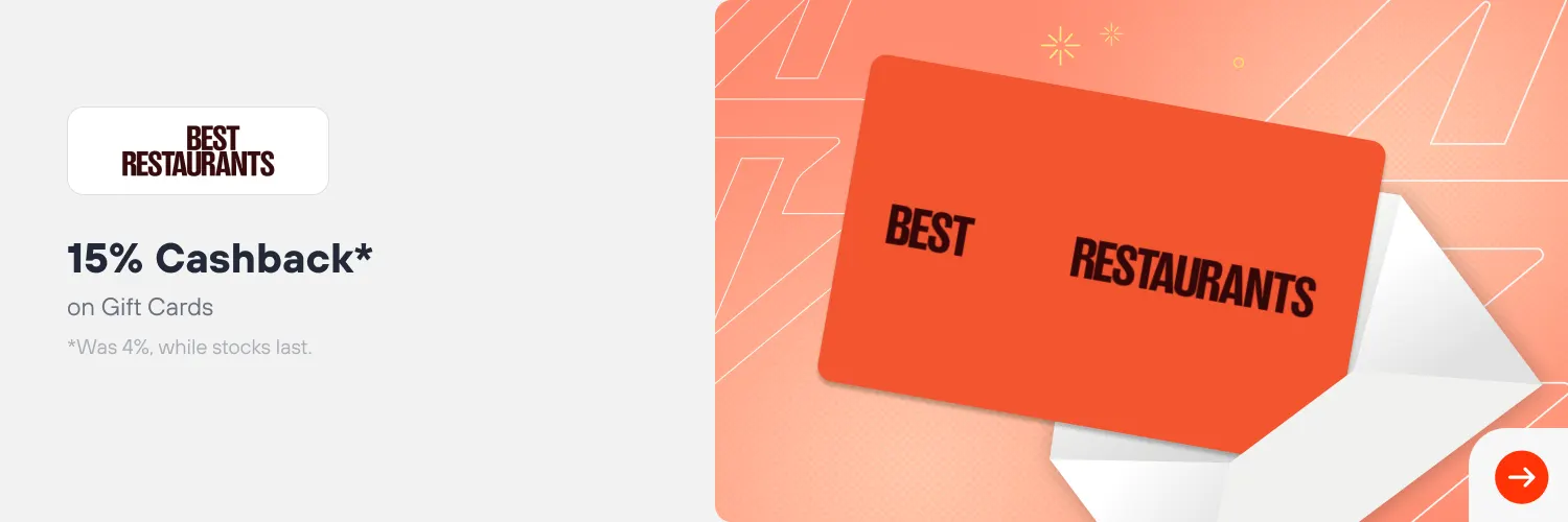 Best Restaurants Promo 15% (3-16 June)