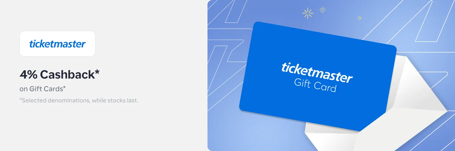 Ticketmaster 4% 
