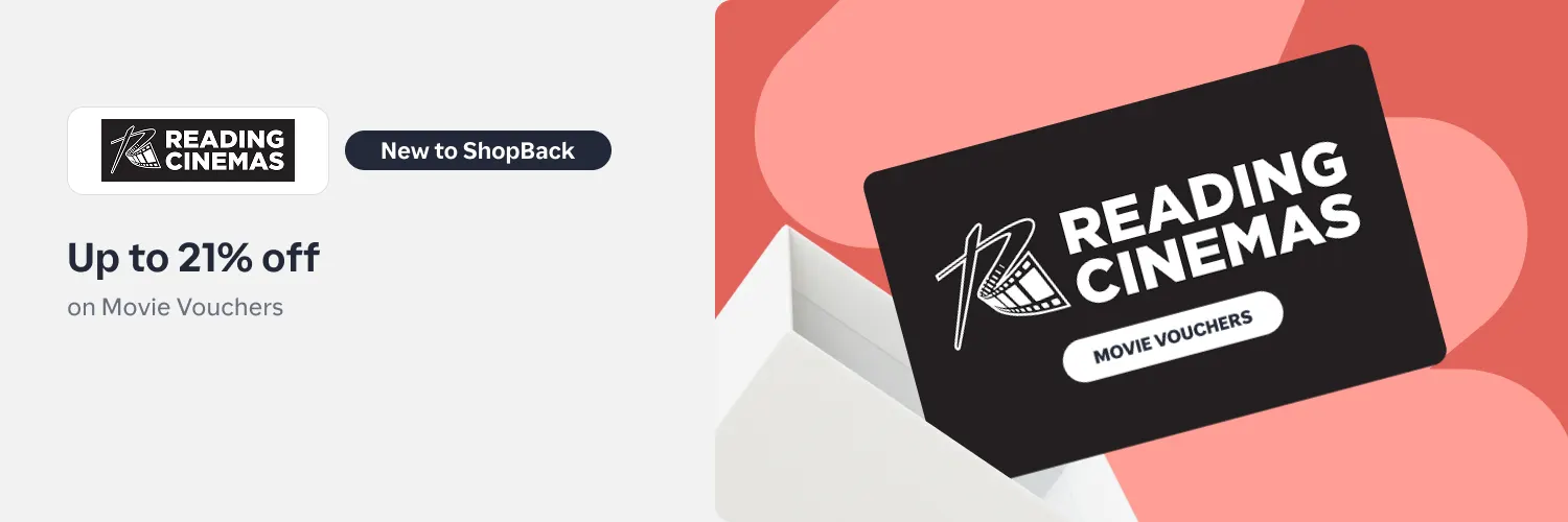 NEW Reading Cinemas 21% VOUCHER (7-30 Nov) 