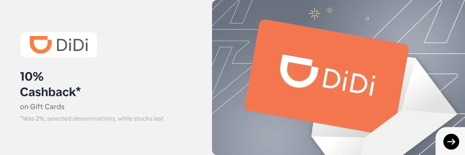 Didi 10% Promo (20-31 Dec)
