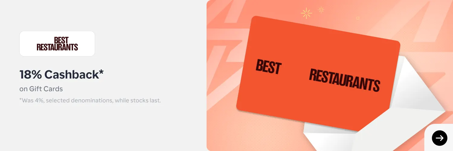 Best Restaurants 18% (20Nov-2 Dec)