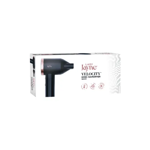 Lady Jayne® VELOCITY™ Ionic Hairdryer