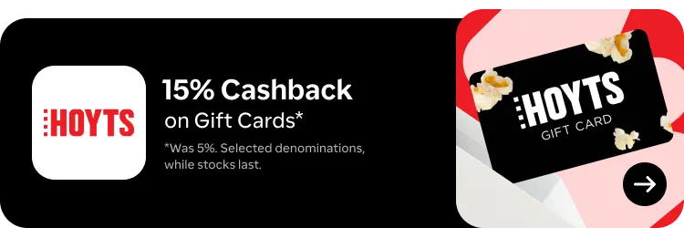 HOYTS 15% Gift Cards (18 Oct)