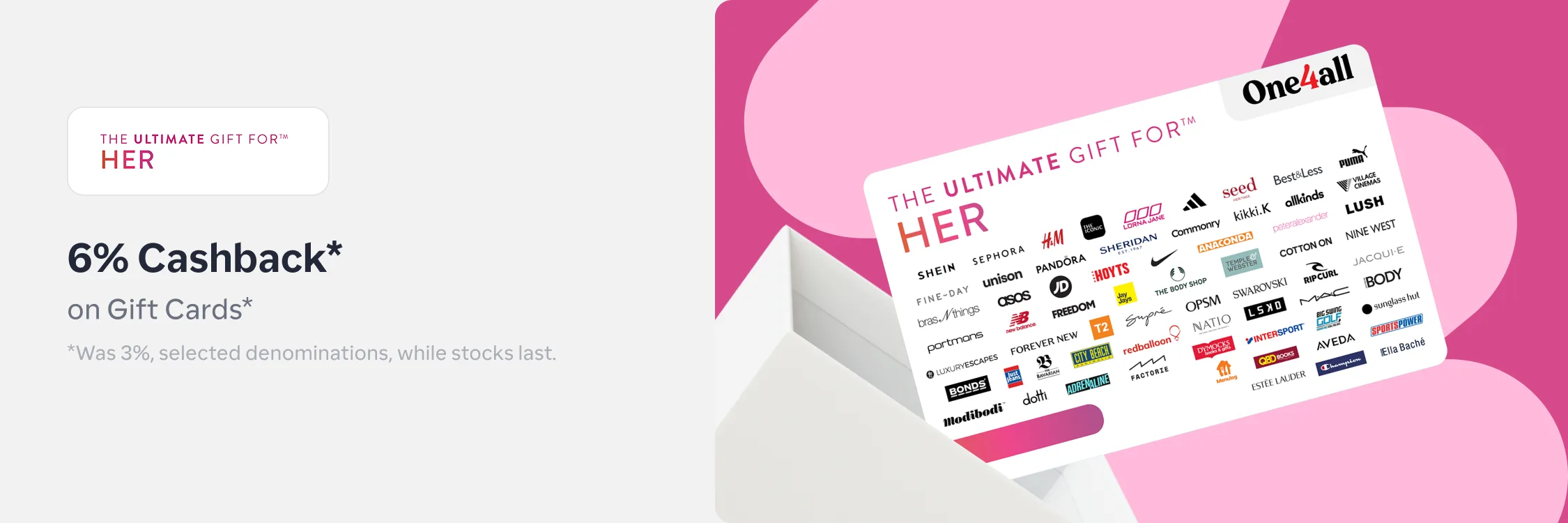 Ultimate Her Card 6% 
