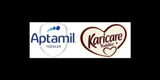Aptamil and Karicare Toddler Milks