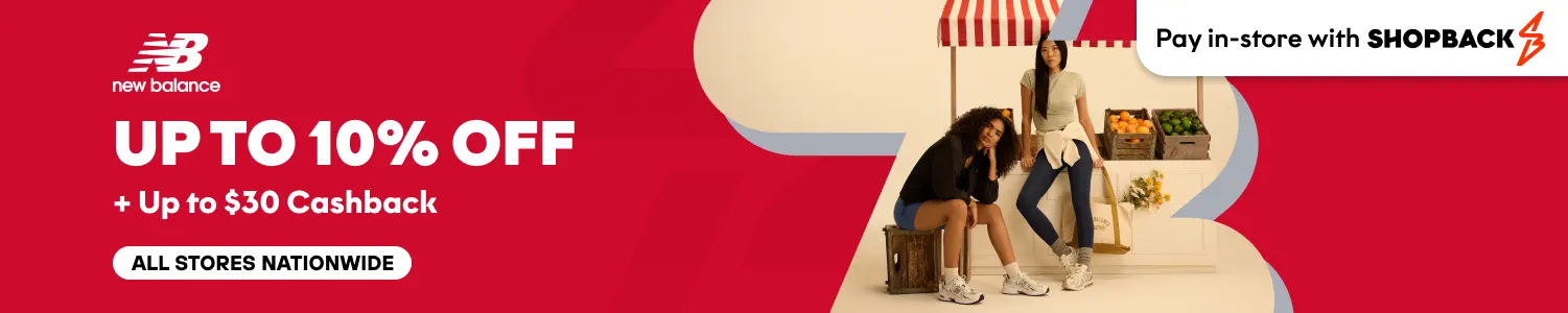 New Balance Instore Webpage