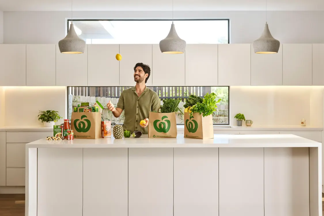 Woolworths Online hero banner
