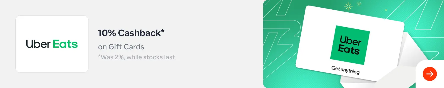 Uber Eats Promo 10% (14June)