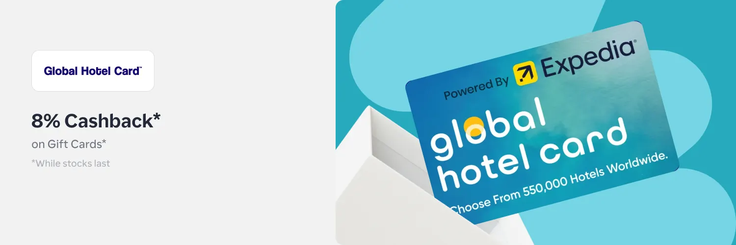 Global Hotel Card 8% 