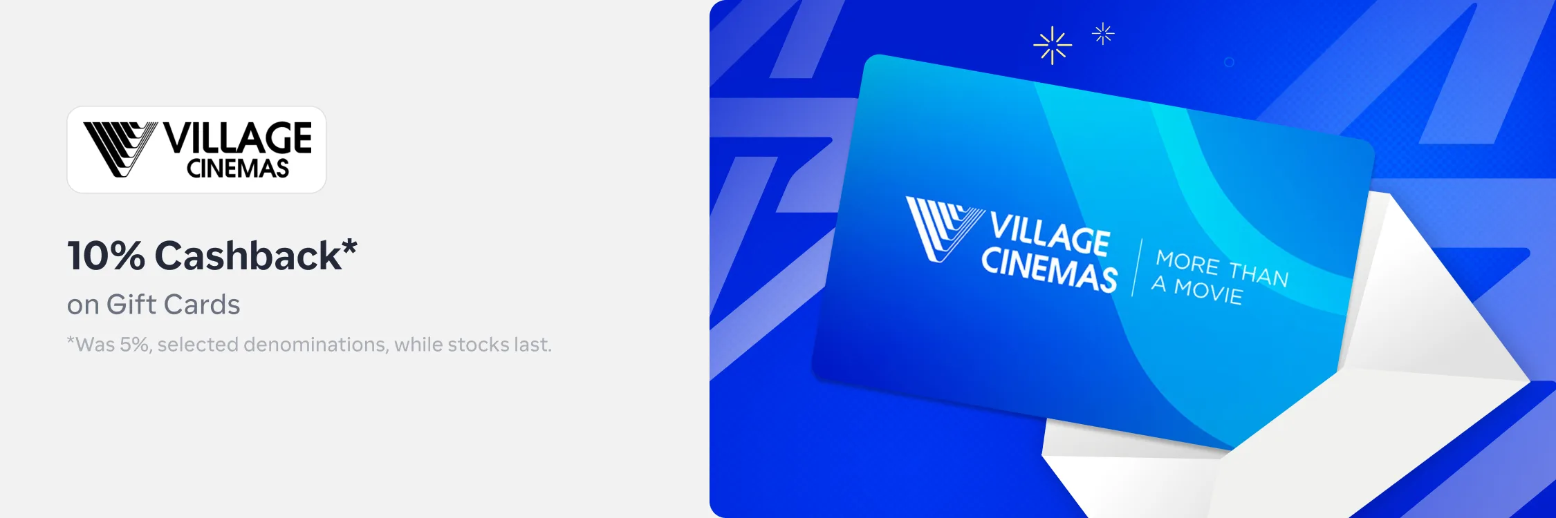 Village Cinemas 10%