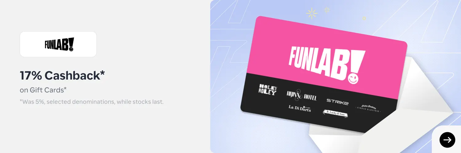 Funlab 17% (20 Dec-2 Jan)