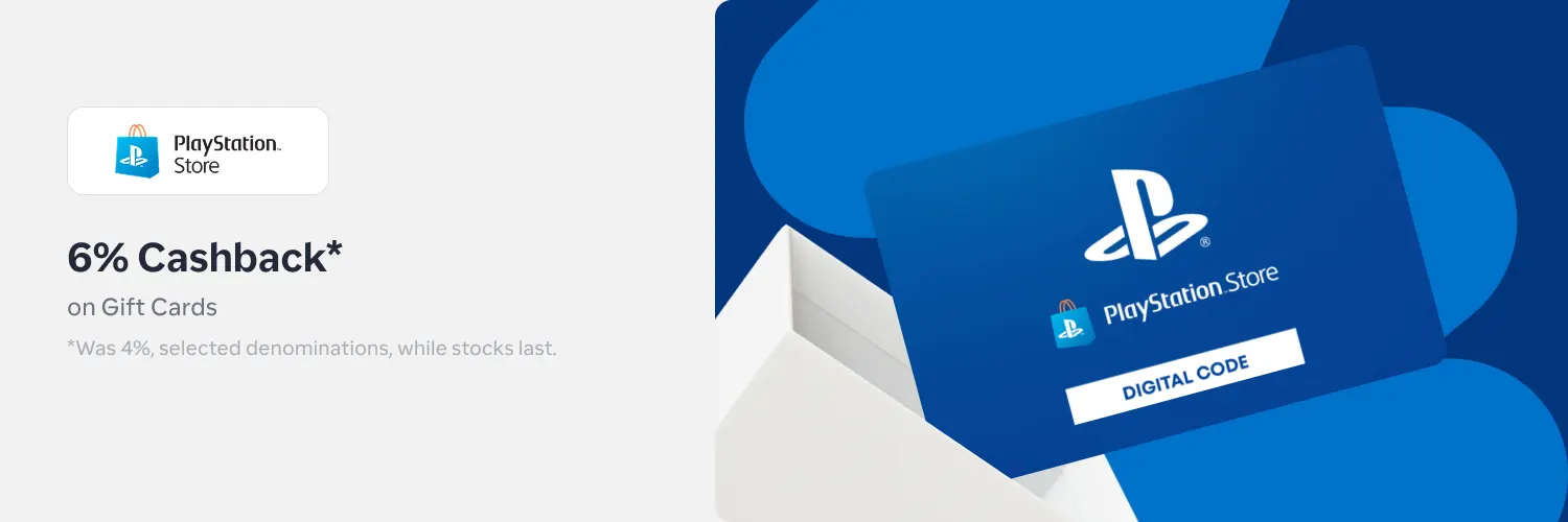 Playstation Store 6%