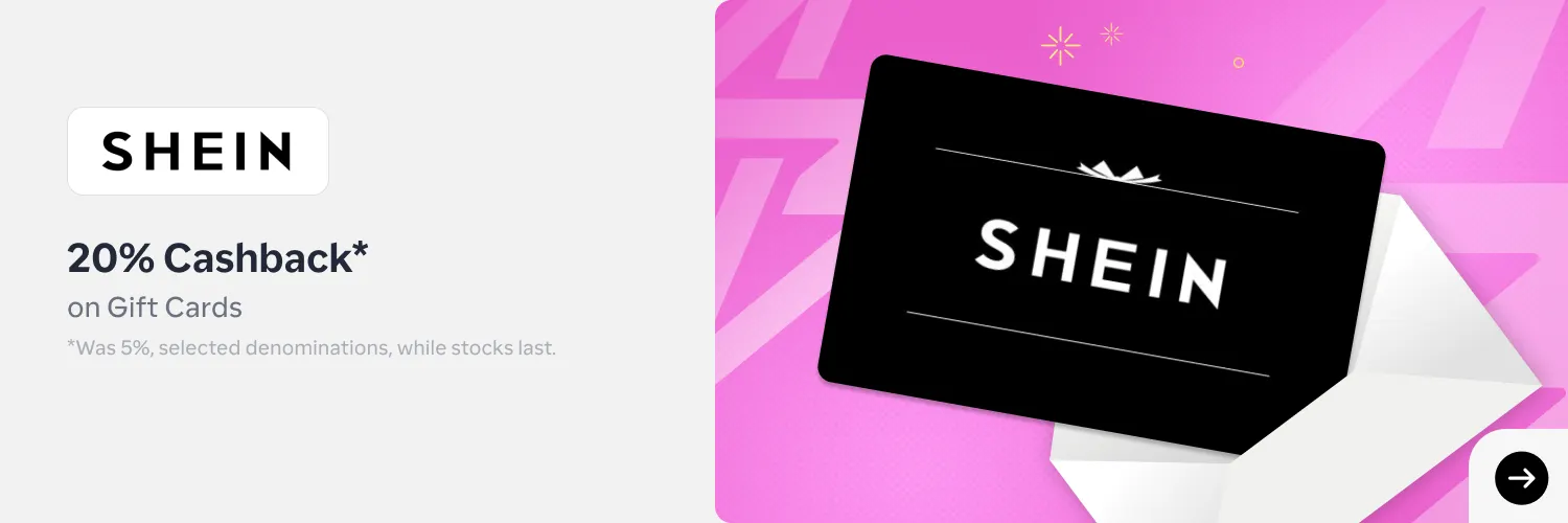 SHEIN 20% (18 Oct)