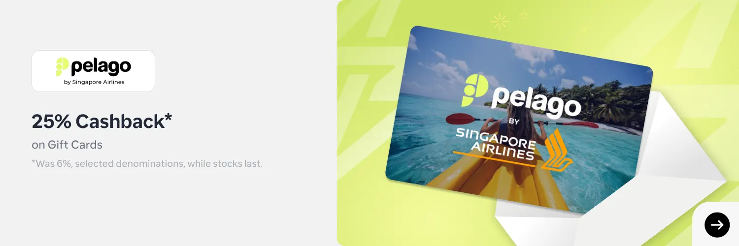 Pelago Promo 25% (28 Nov - 1 Dec)